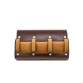 3-Slot Watch Roll – Brown