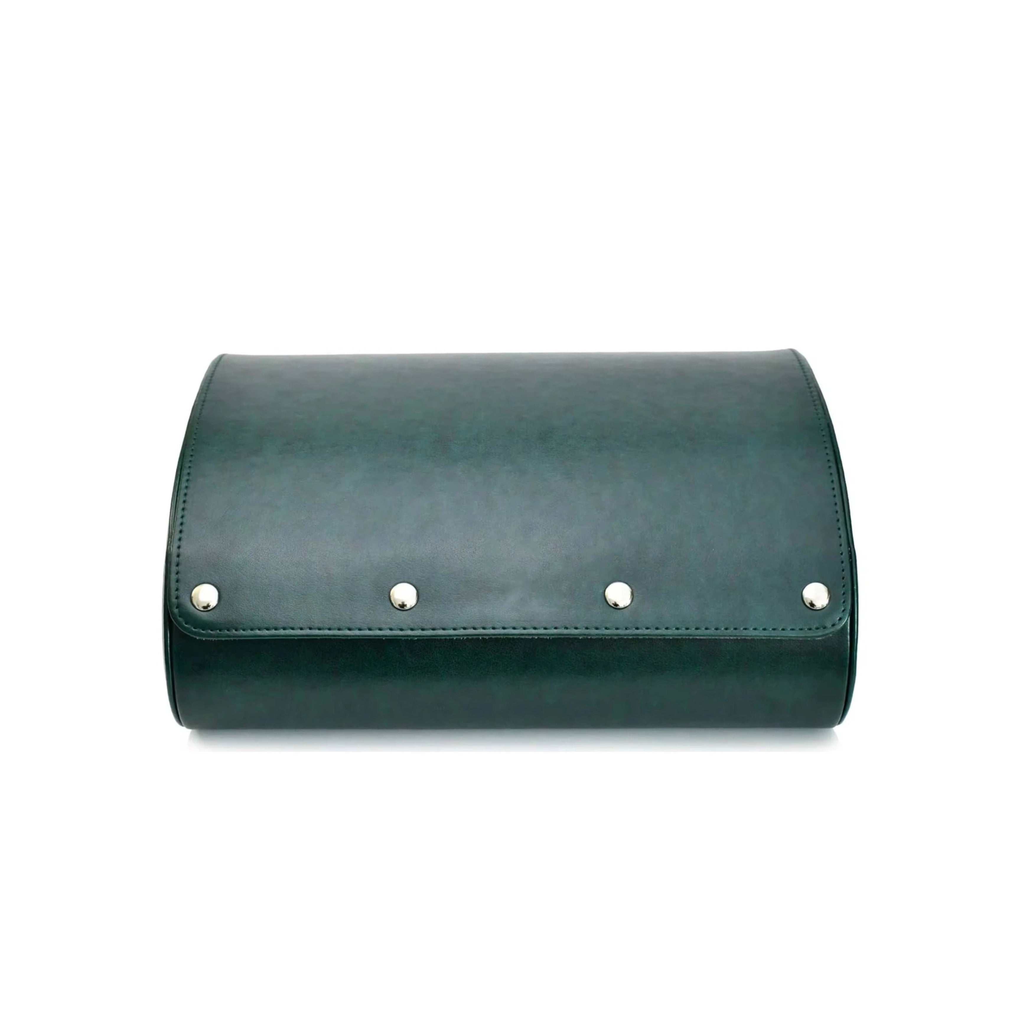 6-Slot Watch Roll – Green Gray