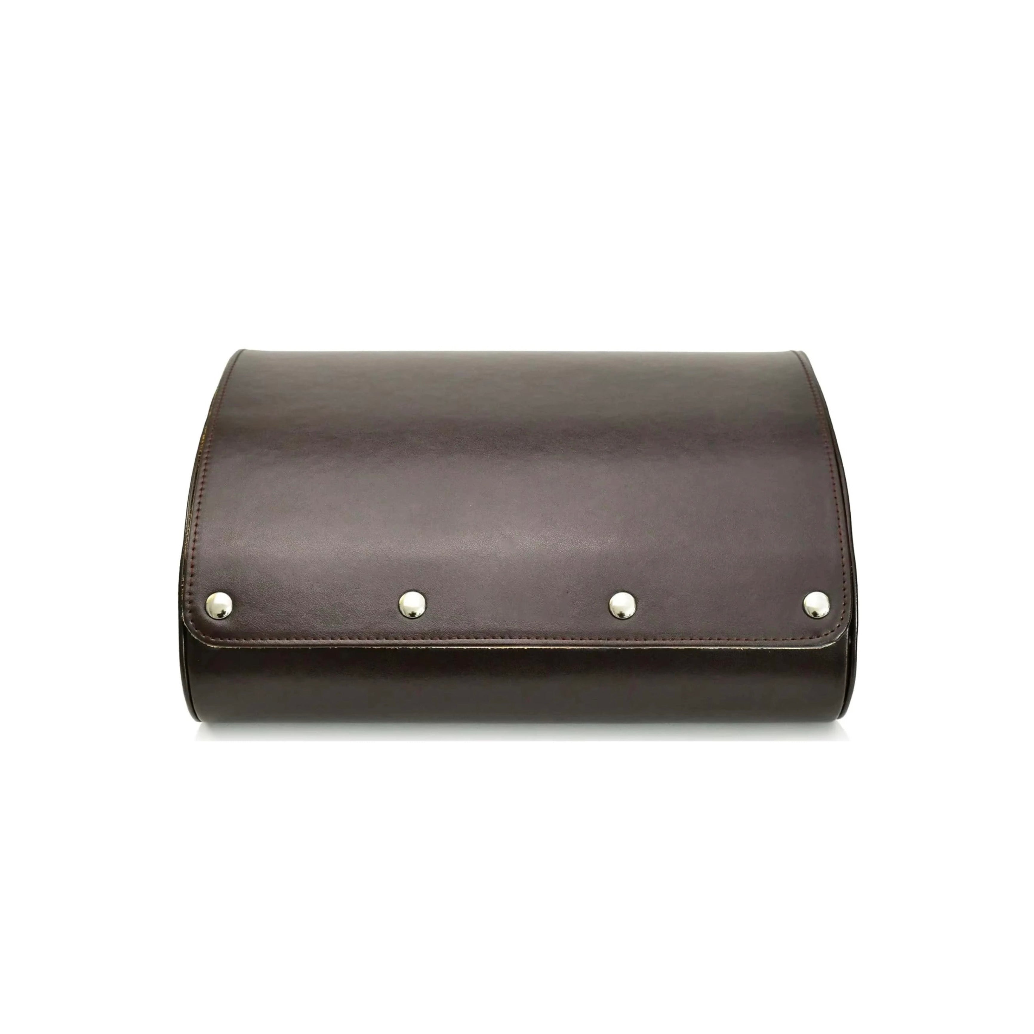 6-Slot Watch Roll – Brown