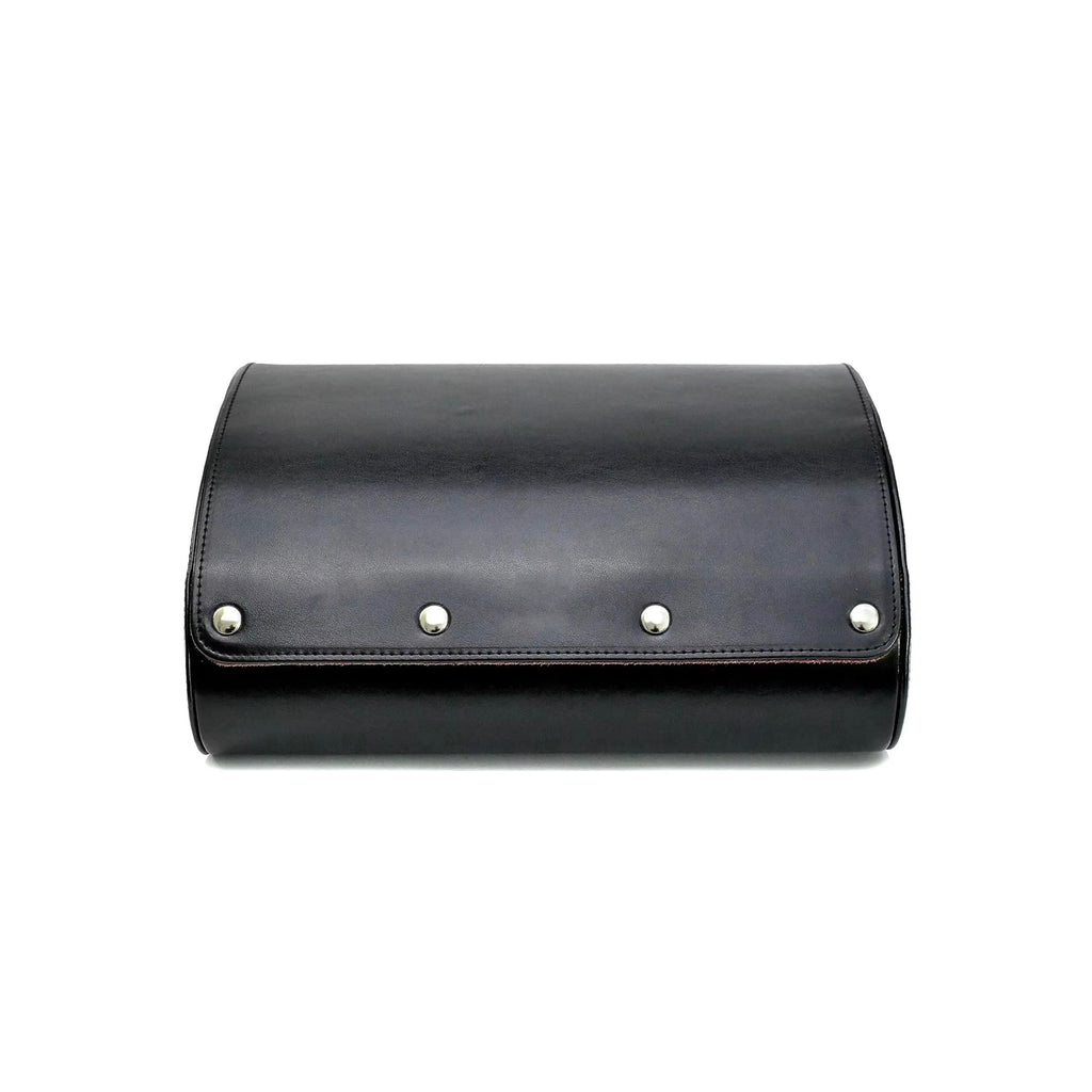 6-Slot Watch Roll – Black Red