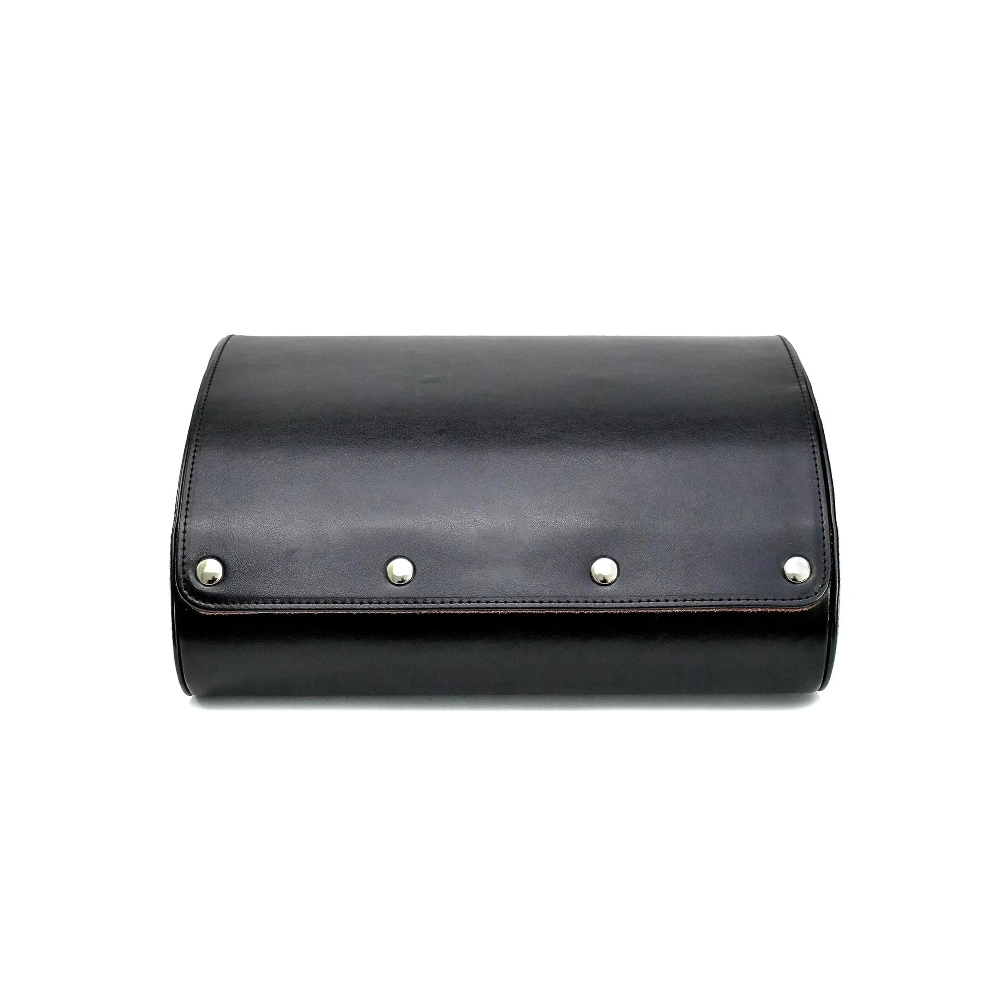 6-Slot Watch Roll – Black Red