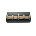 4-Slot Watch Roll – Black