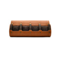4-Slot Watch Roll – Brown